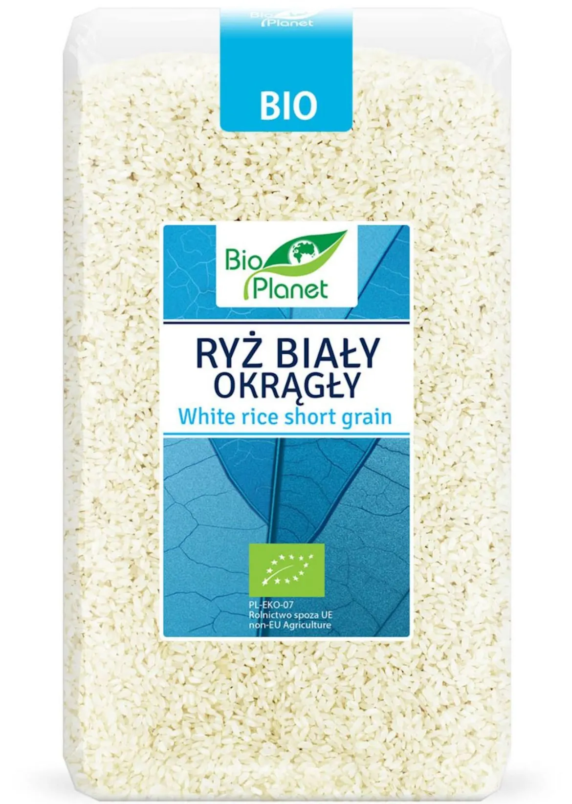 Ryż Biały okrągły BIO 1kg Bio Planet