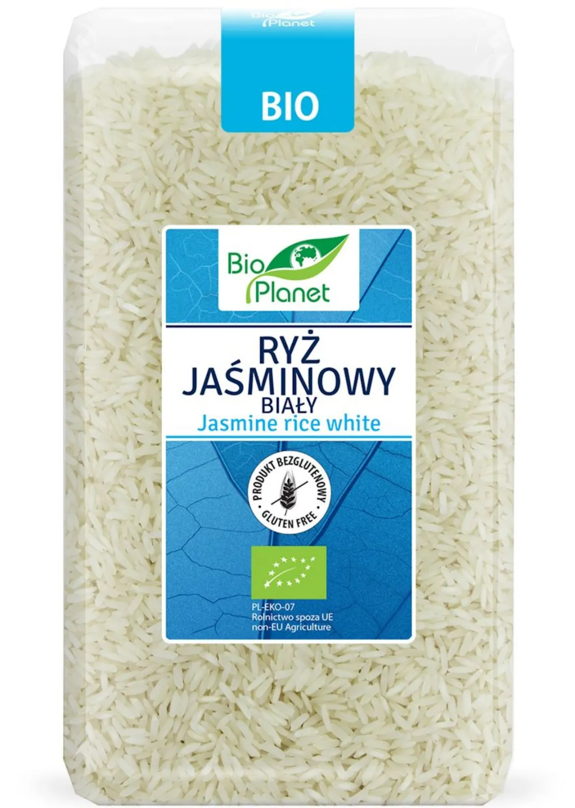 Ryż Jaśminowy Biały Bezglutenowy BIO 1kg Bio Planet