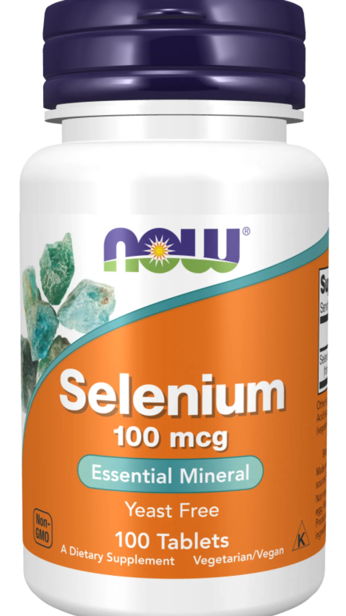 Selen (Selenium) 100 mcg 100 tabletek Now Foods