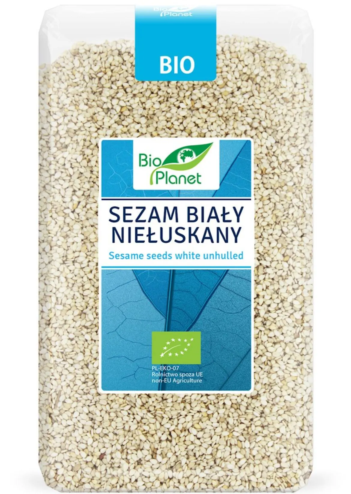 Sezam Biały Niełuskany BIO 1kg Bio Planet