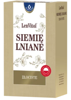 Siemię lniane złociste 250g Oleofarm