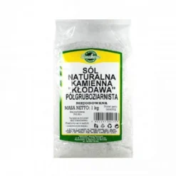 Sól Kamiena Półgruboziarnista Niejodowana 1kg Smakosz