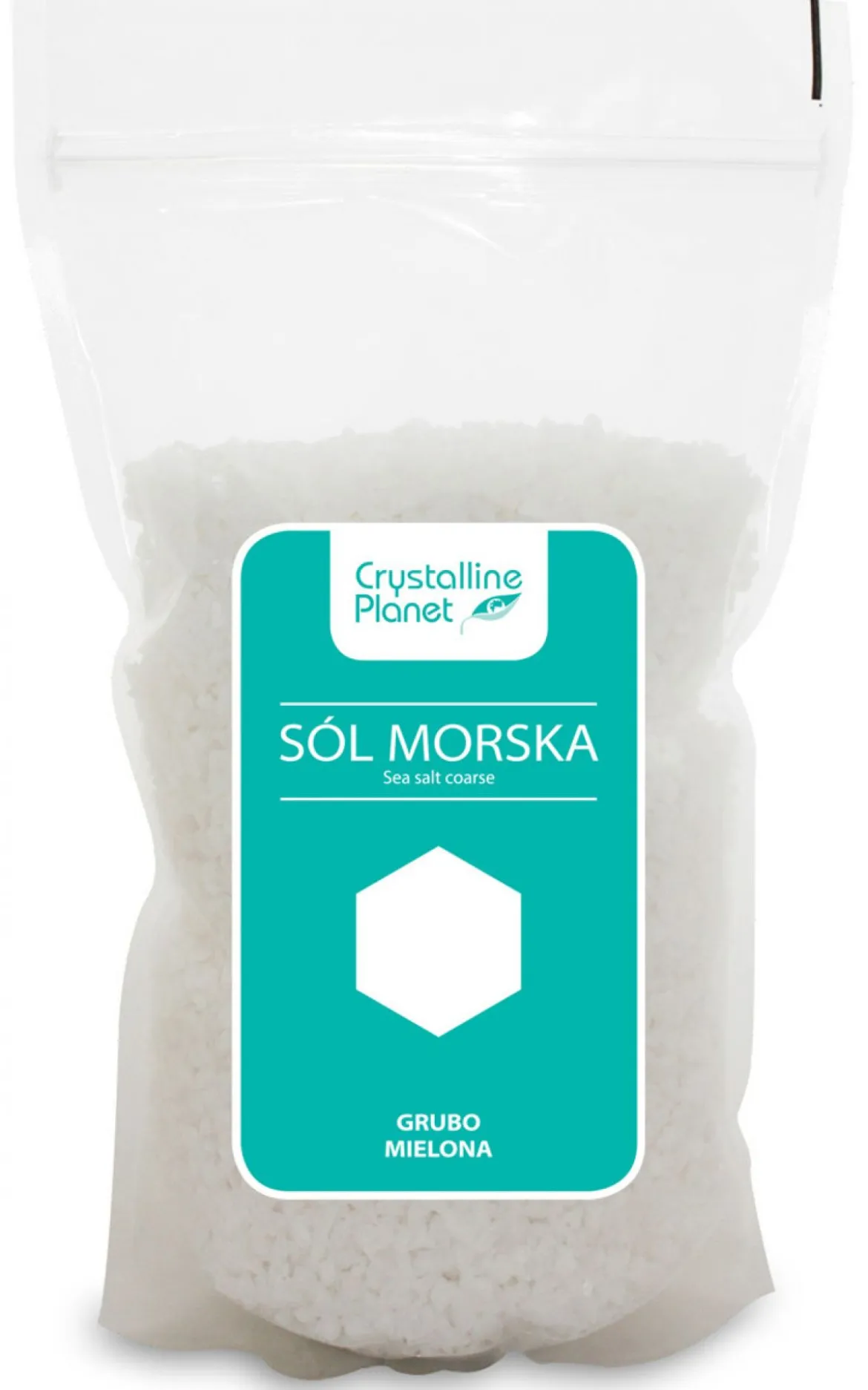 Sól Morska Grubo Mielona 1kg Crystalline Planet