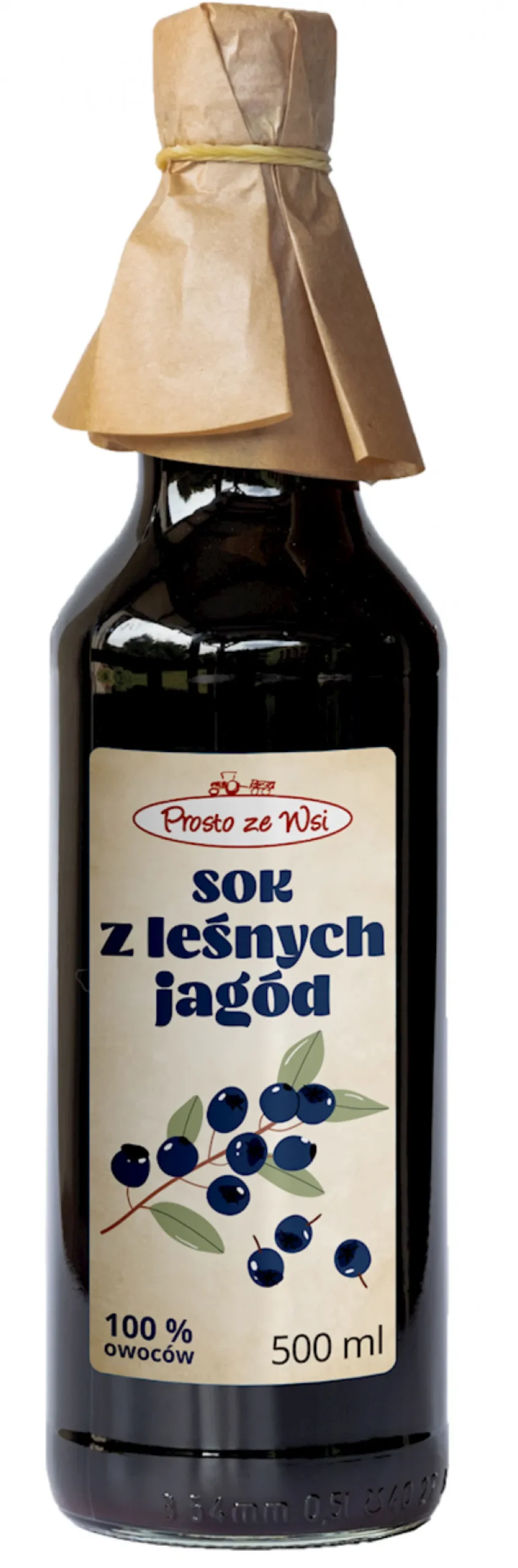 Sok Jagodowy 500ml Prosto ze Wsi