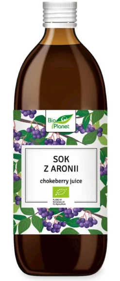 Sok z aronii BIO 500ml Bio Planet