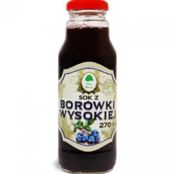Sok z Borówki Wysokiej 270ml Dary Natury