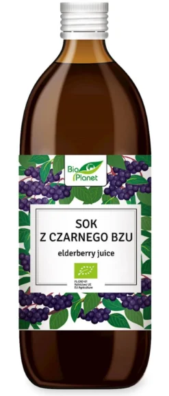 Sok z czarnego bzu BIO 500ml Bio Planet