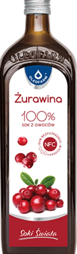 Sok z żurawiny ŻuraVital 490ml Oleofarm