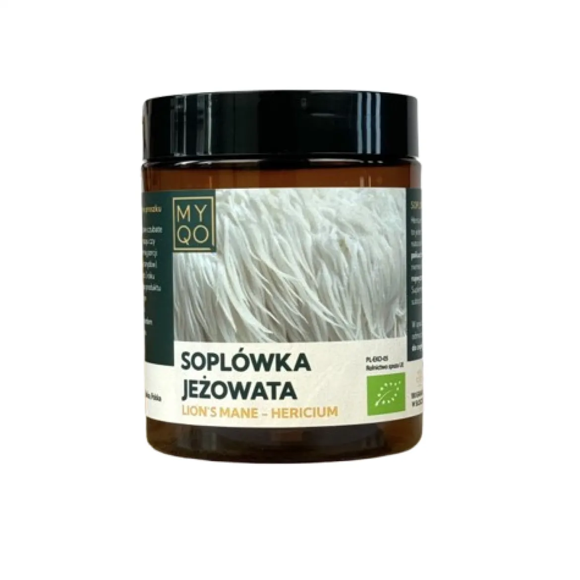Soplówka jeżowata - Lion's mane - Hericium - EKO 100g MYQO