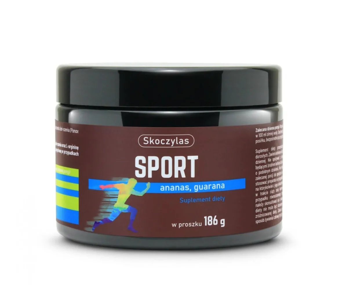 Sport ananas, guarana 186g Skoczylas