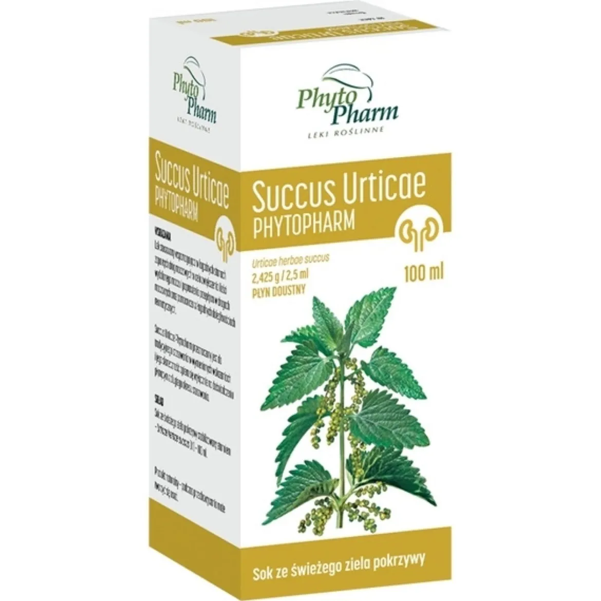 Succus Urticae - Sok z pokrzywy 100g PhytoPharm