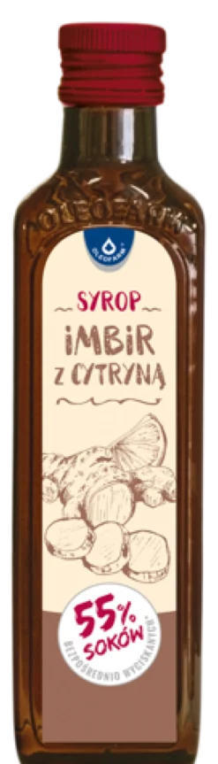 Syrop Imbir z cytryną 250ml Oleofarm