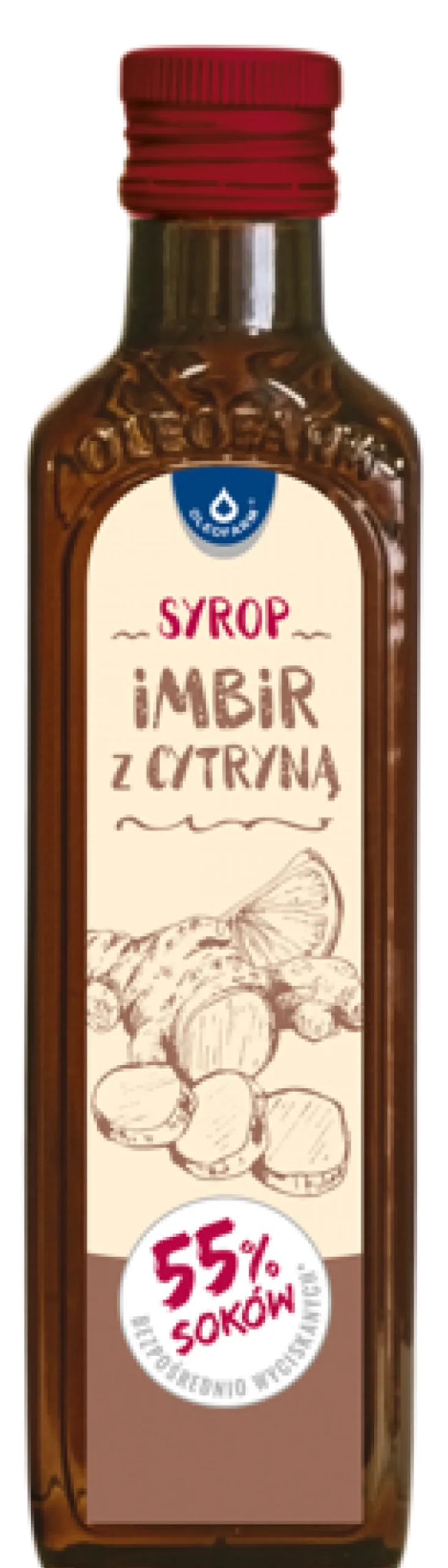 Syrop Imbir z cytryną 250ml Oleofarm
