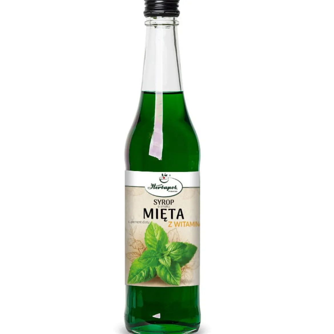 Syrop Mięta z Witaminą C 480ml Herbapol