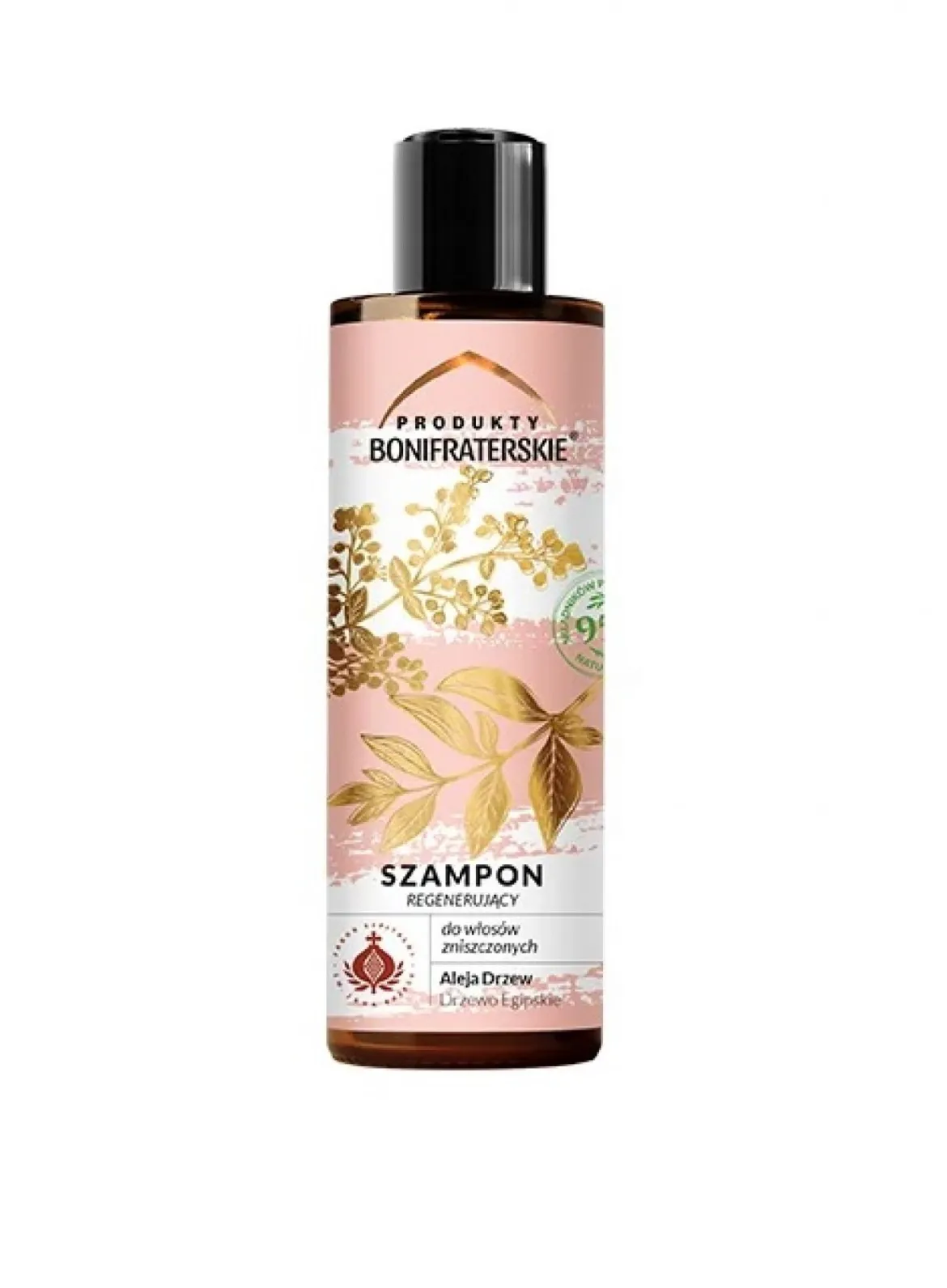 Szampon regenerujący do włosów zniszczonych 200ml Produkty Bonifraterskie