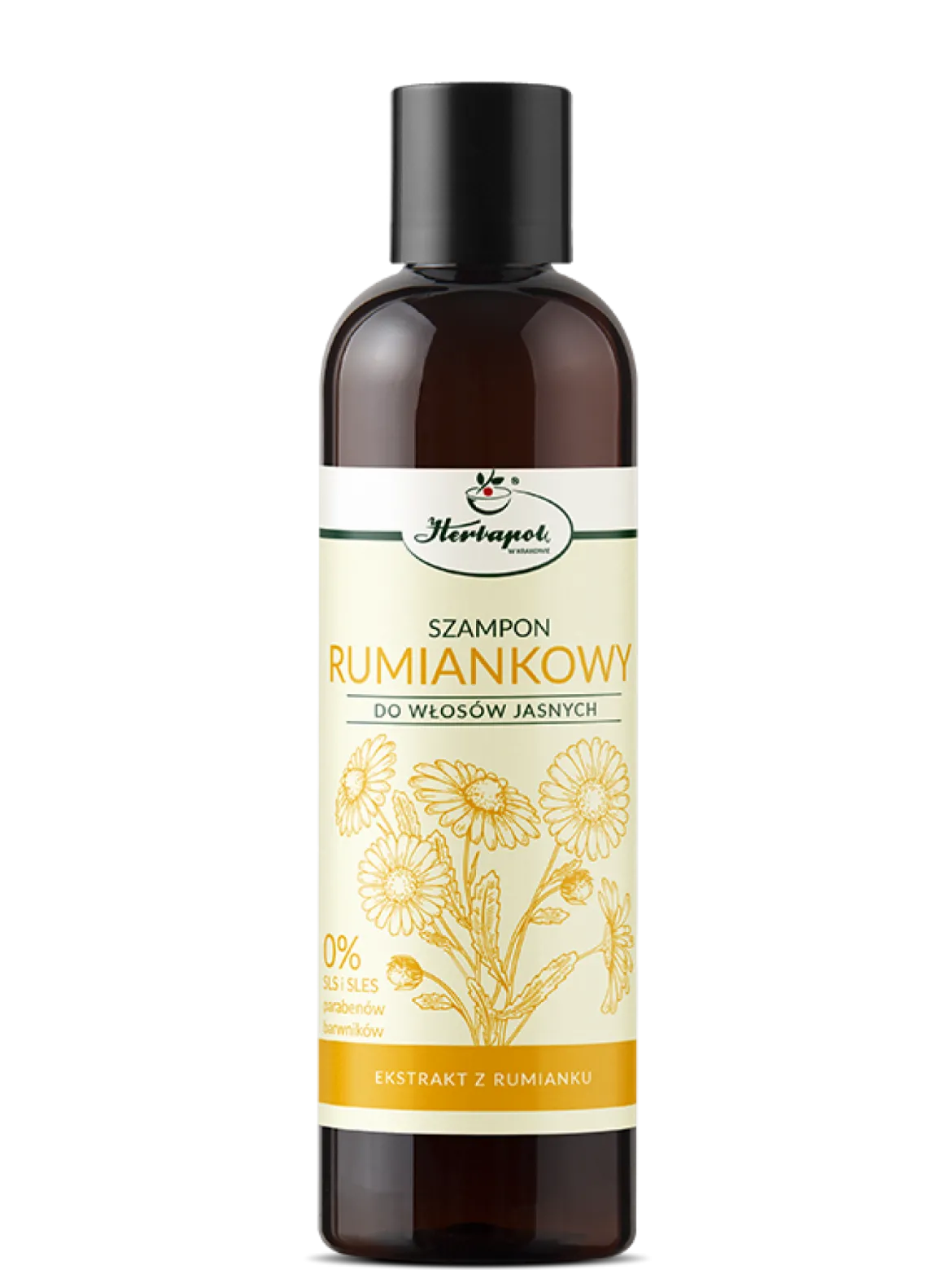 Szampon rumiankowy do włosów jasnych 250ml Herbapol
