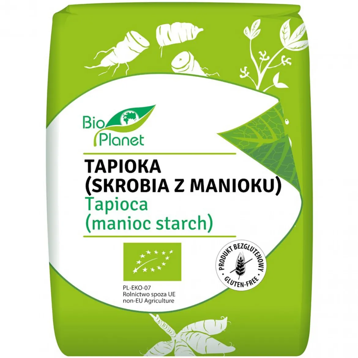 Tapioka (Skrobia z manioku) BIO 800g Bio Planet