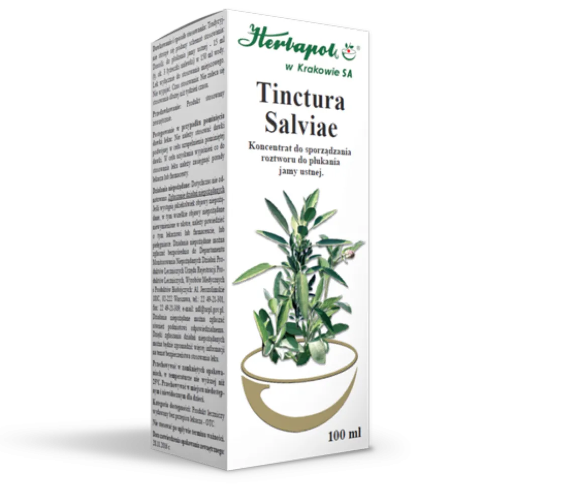 Tinctura Salviae 100ml Herbapol