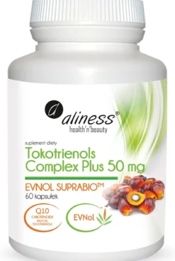 Tokotrienols Complex PLUS 50 mg EVNOL SUPRABIO x 60 kapsułek Aliness