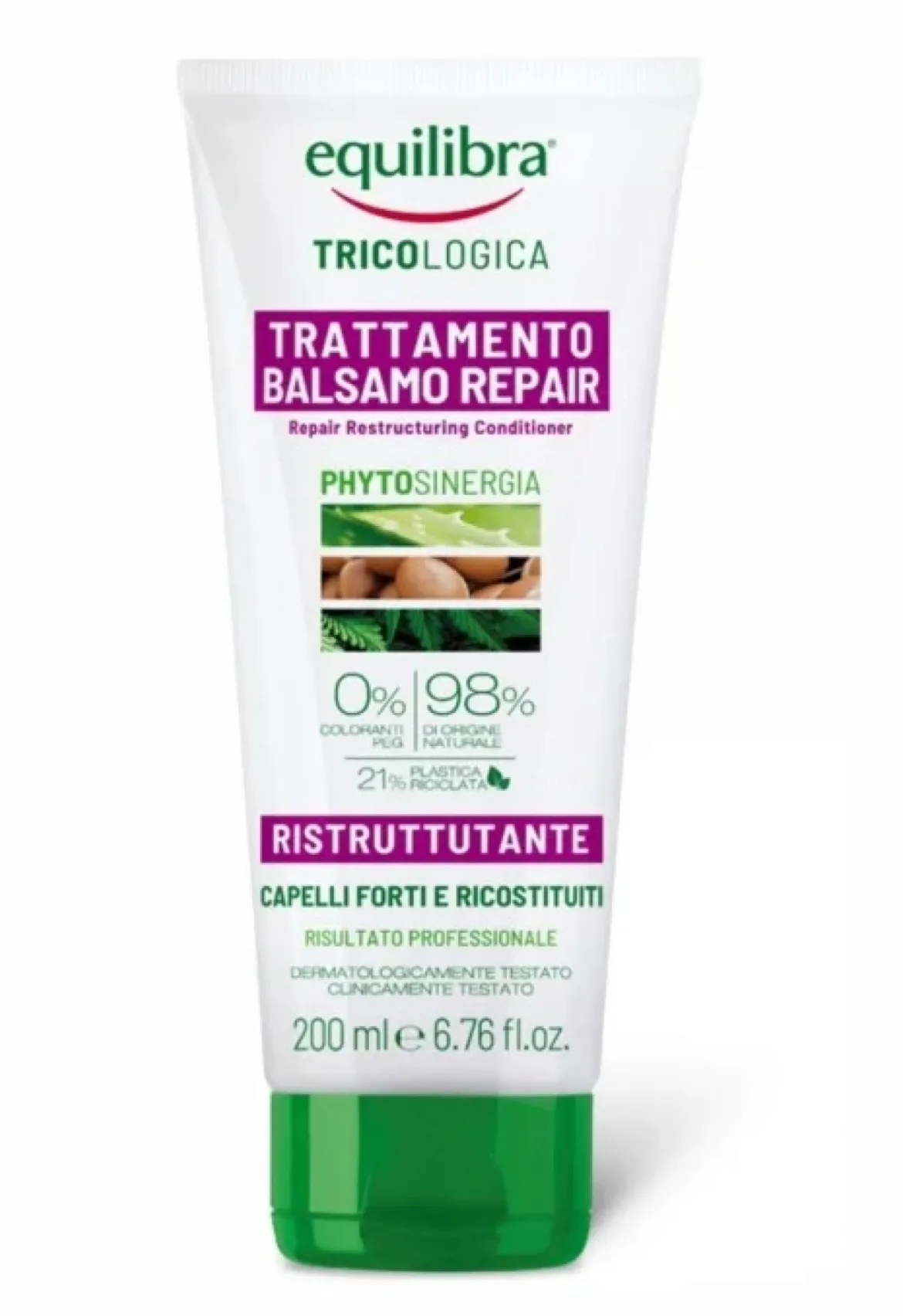 Tricologica Naprawcza Odżywka restrukturyzująca 200ml Equilibra