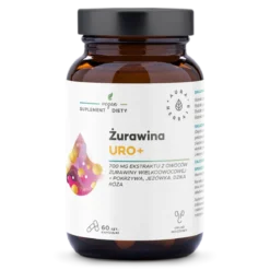 Żurawina URO 700mg 60 kapsułek Aura Herbals