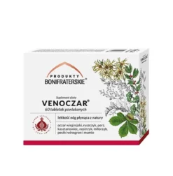 Venoczar 60 tabletek powlekanych Produkty Bonifraterskie