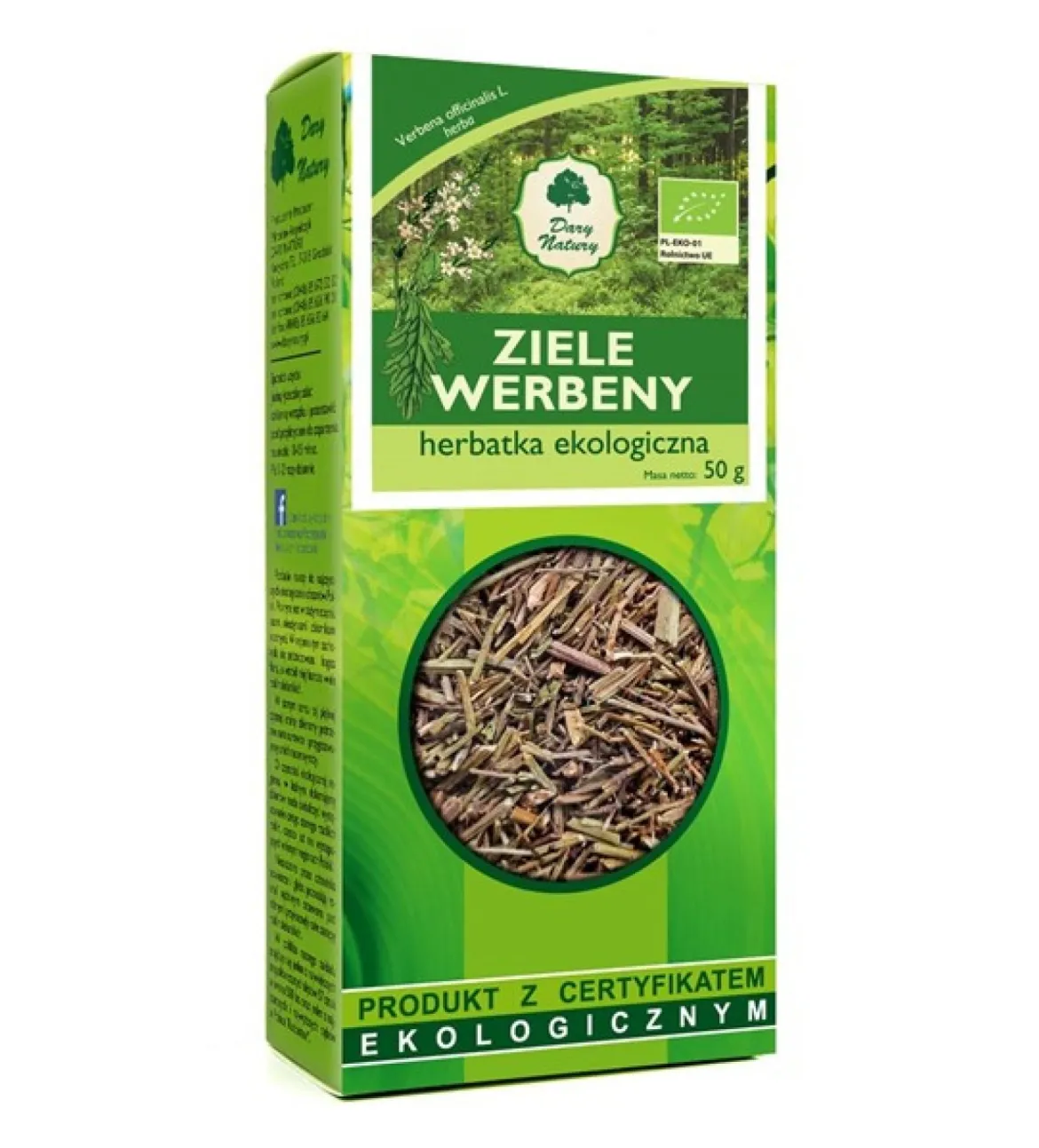 Werbena ziele EKO 50g Dary Natury
