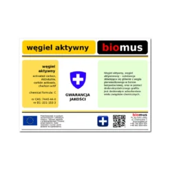Węgiel aktywny 250g Biomus