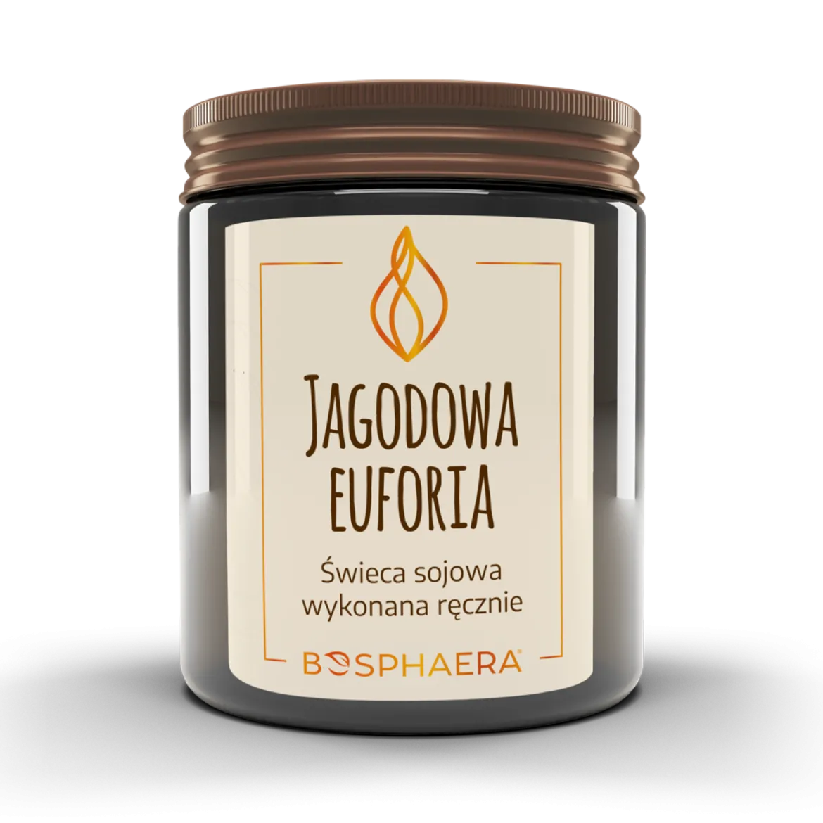 Świeca sojowa Jagodowa Euforia 190g Bosphaera