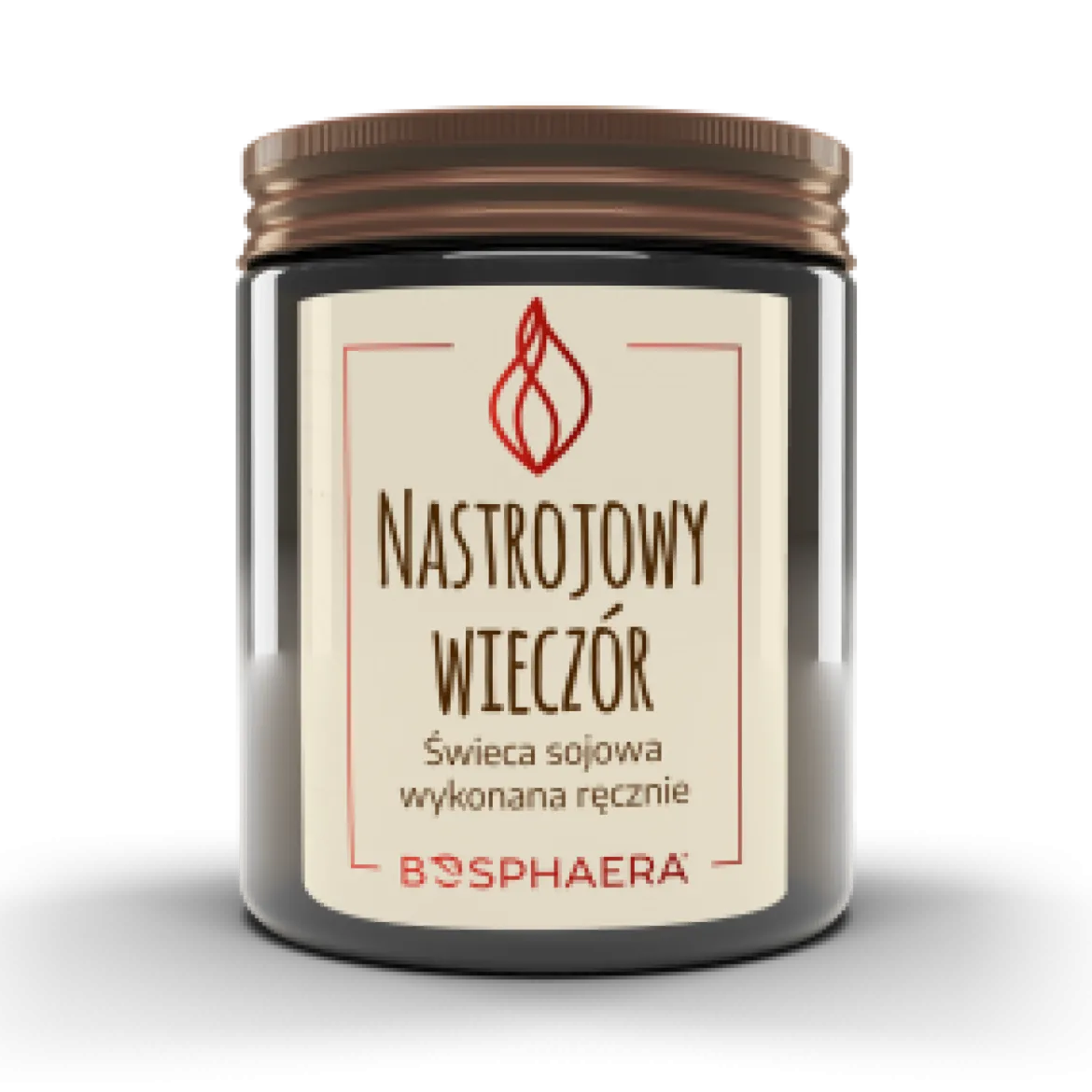 Świeca sojowa Nastrojowy Wieczór 190g Bosphaera