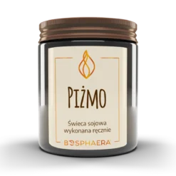 Świeca sojowa Piżmo 190g Bosphaera
