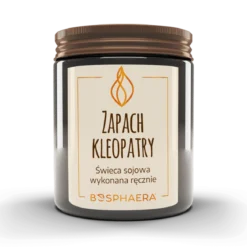Świeca sojowa Zapach Kleopatry 190g Bosphaera