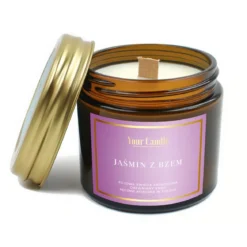 Świeca Zapachowa Sojowa Jaśmin z Bzem 120ml Your Candle