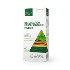 Wierzbownica, Palma sabałowa, Pygeum 60 kaps. Medica Herbs