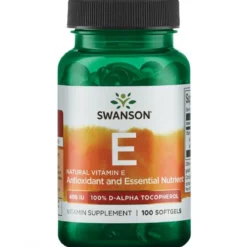 Witamina E Naturalna 400IU 100kaps Swanson