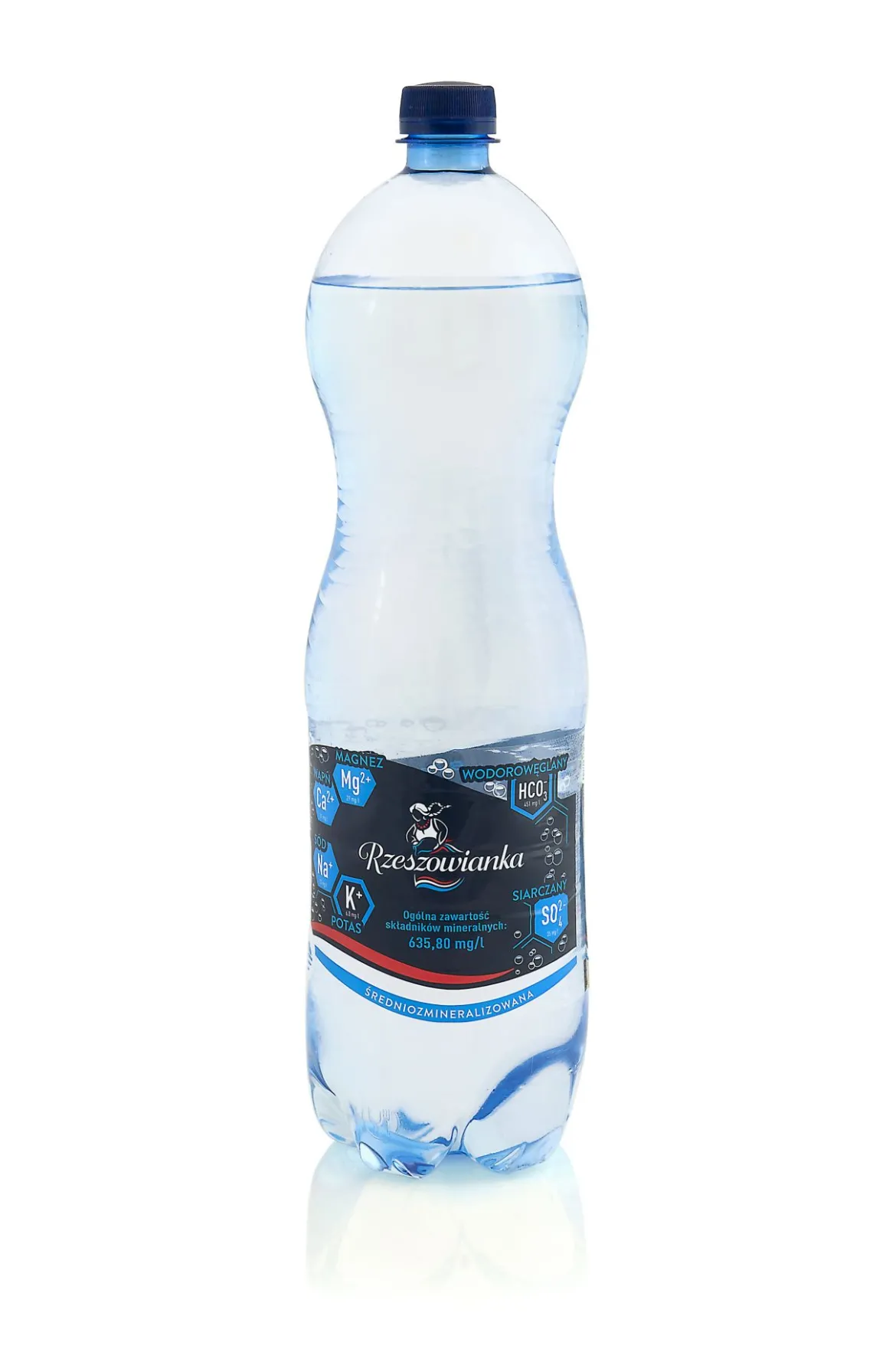 Woda Rzeszowianka 1,5L PET Gazowana