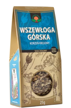 Wszewłoga górska korzeń krojony 25g Natura Wita