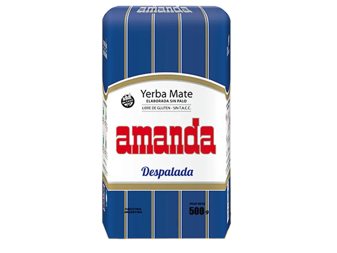 Yerba Mate Amanda Despalada 500g