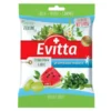 Ziołowe cukierki bez cukru z wit.C o smaku zielonej herbaty i arbuza 60g Evitta